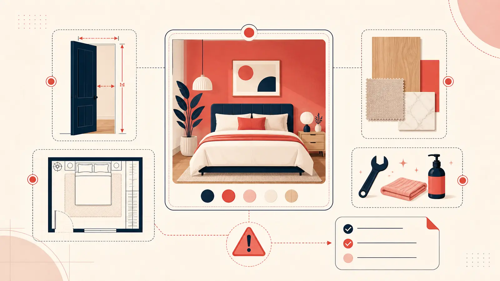 ملاحظات تصميم داخلي على Pinterest تمنع الأخطاء