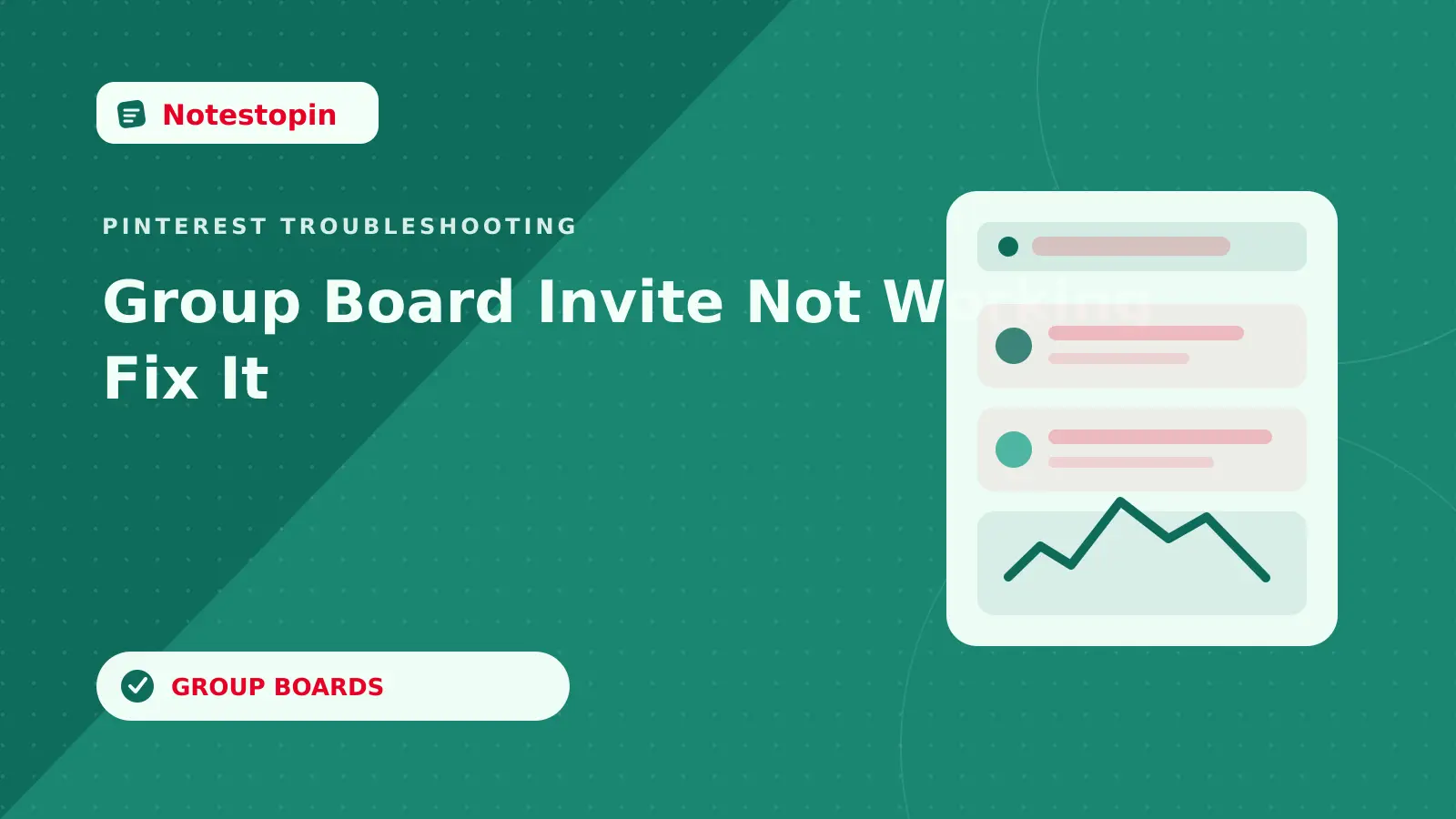 Pinterest Group Board Invite Not Working—or Collaborators Cannot Save